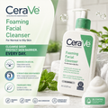 CeraVe Foaming Facial Cleanser 237ml – For Normal to Oily Skin